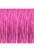 Foil Curtain - Fuschia